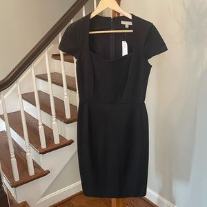 Banana Republic Black Sheath Dress, 6